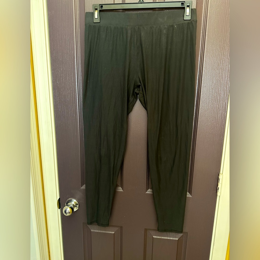Maurice’s Cozy Leggings Black Leggings Size 1X